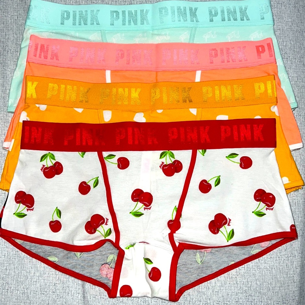 New Pink Boy shorts / boxer panties size M